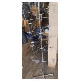 Chrome hat display rack. No top found yet. Holds