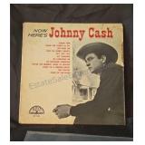 LP.  Jonny Cash "Now Here