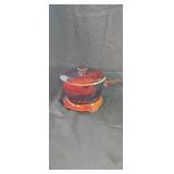 Four piece Old Hickory 1.5 qt  sauce pan with