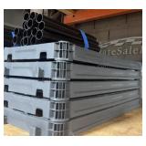5 Tier plano Plastic Shelf