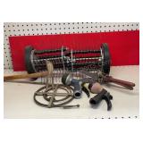 Mantis De-Thatcher Attachment & Garden Tools