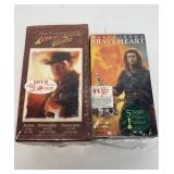 Indiana Jones trilogy and Mel Gibson Braveheart.