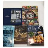 Assortment of different genre books.