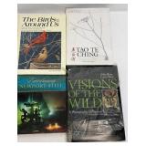 Assortment of different genre books. Animals