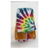 Tie dye beach towel.