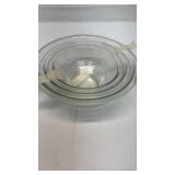 Various glass bowls. 11 pc glass ware.