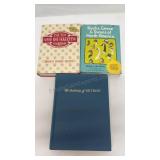 Various genre of books. 3 books. The buildings of