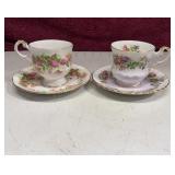 Rosina Fine bone china Tea cups & saucers ï¿½Wild