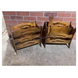 Two Magazine / Newspaper Racks