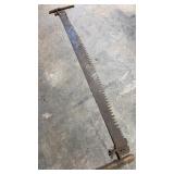 Antique 2 Man Cross Cut Saw 6ft Blade