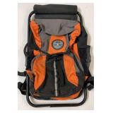 Boy Scouts small backpack and folding chair.