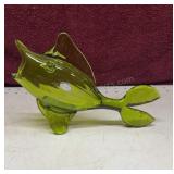 Hand Blown Green Fish
