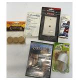 Radio shack wall plate, hamster muzzle loader
