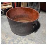 Large Decretive Pail resin or plastic unsure