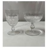 Waterford Colleen crystal Glasses.