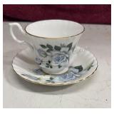 Royal Albert Tea Cup & Saucer Bone China Light