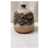 vintage pottery vase by artist Cianciolo Noma