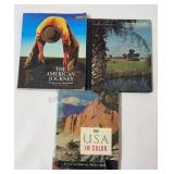 Assorted of books of the USA.
