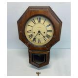 Wall clock Verichron made in USA with Franz