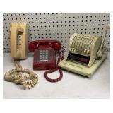 Touch Tone Phones & Adding Machine