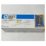 HP yellow color cartridge for laser jet printer.