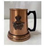 Copper royal canadien Air Force beer stein.
