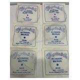 Martin & Co 6 different acoustic guitar strings