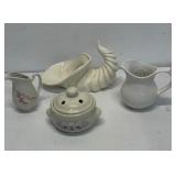 4 ceramic pieces