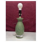 Green Ceramic Lamp base