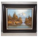 Original Painting on Board 23.5x27.5