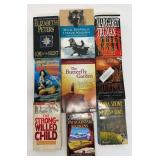 Assortment of books.