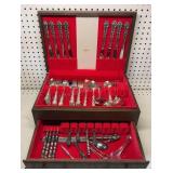 Community Plated Flatware W/ Case
