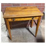 Solid Maple Writing Desk 22x32x29 inches tall