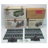 Beams train 3 of 5 cars 8 track sections and 2