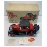vintage Jim Beam Fire Chief car decanter in