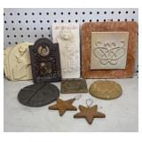 Lot of Ceramic Tile Wall Decor