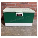 Vintage Metal Sided Coleman Cooler