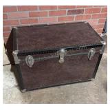 Locked Empty Trunk 19x33.5x21 inches tall