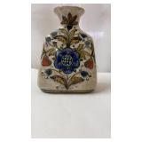 hand-painted ceramic vase Persian, Iznik, or