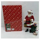 Clothtique Santa and elves 11.5ï¿½ tall