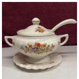 California Originals ceramic soup tureen set
