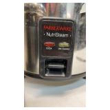 Farberware NutrtiSteam crock pot stainless steel.