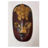 Fijian Tribal Tiki mask wood carving. From Fiji.