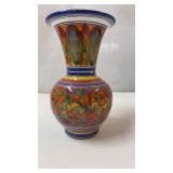hand-painted ceramic vase from Caltagirone,