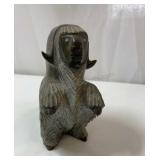Canadian Inuit soapstone carving