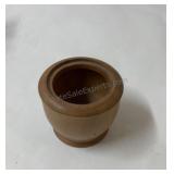 handmade wooden bowl turned from Bradford Pear