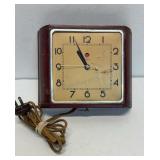 Vintage Telechron electric clock model 2F03