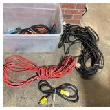 Tote of Extension Cords