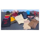 Group of gloves, Scarfs & Hats