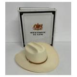 Stetson western hat cream color size 7 1/4
